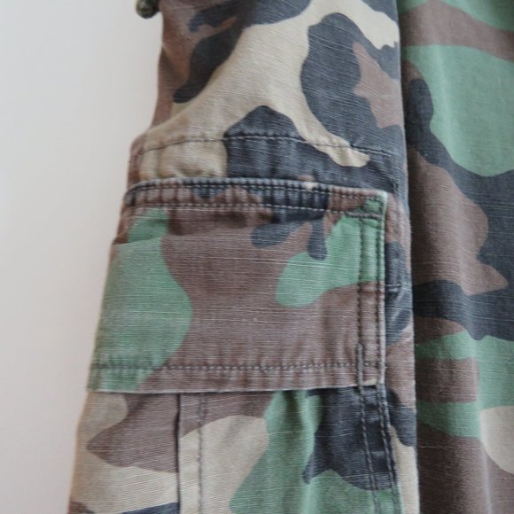 POLO RALPH LAUREN Men's Green Surplus Camo Utility Cotton Canvas Cargo Pant - Picture 6 of 16